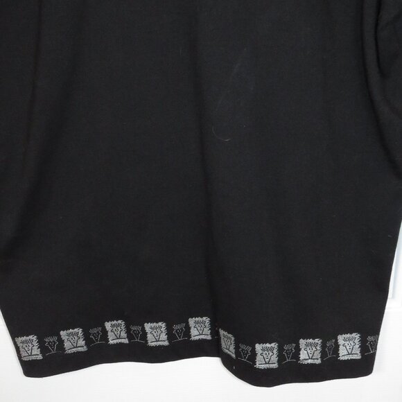 VINTAGE Fido Dido 1/4 Zip Pullover Size Medium AOP Logo Trim - Picture 8 of 8